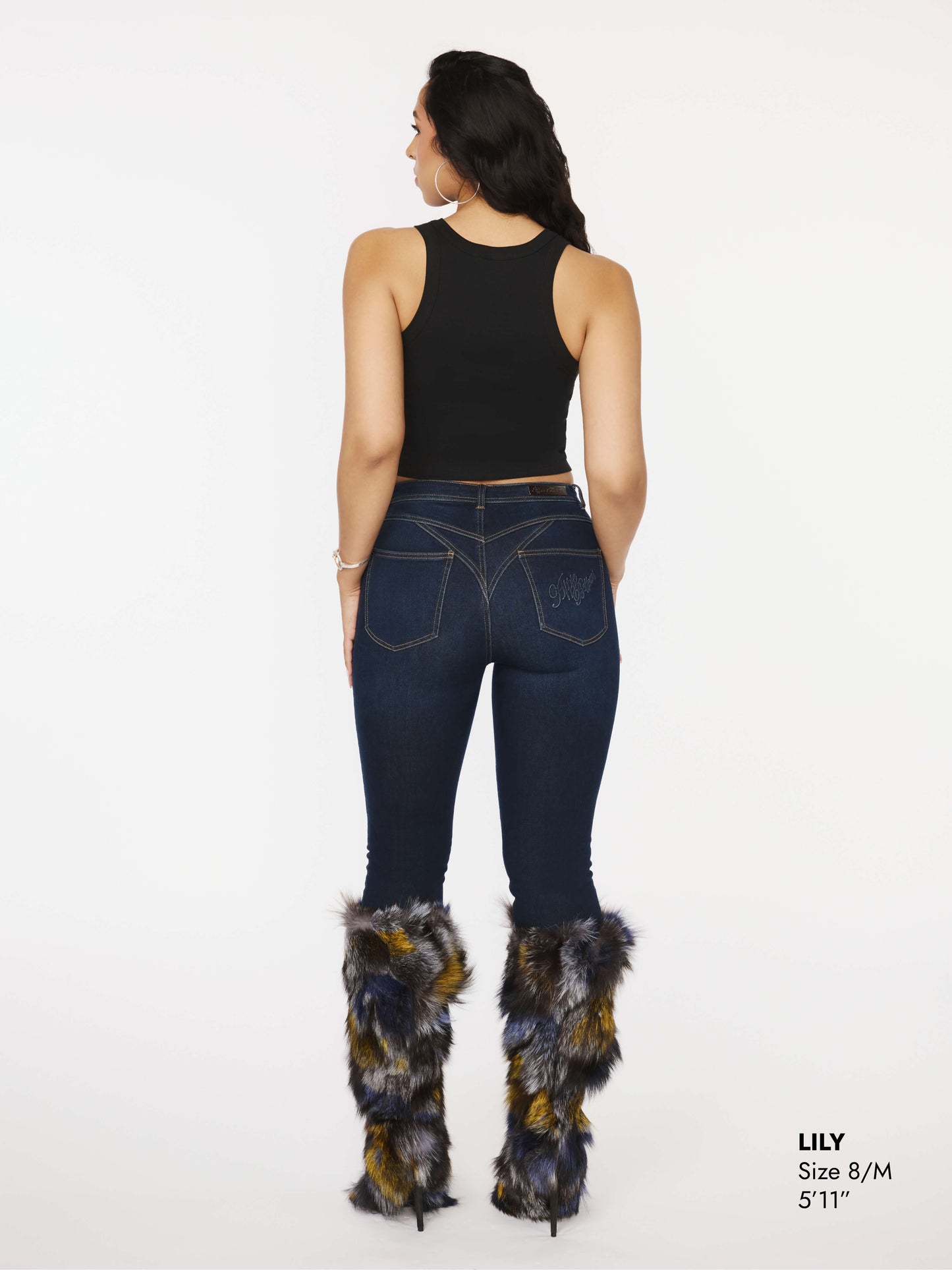 APPLE BOTTOM JEANS - AFJ-4101
FORBIDDEN FIT ANKLE BITER JEAN DARK - 4