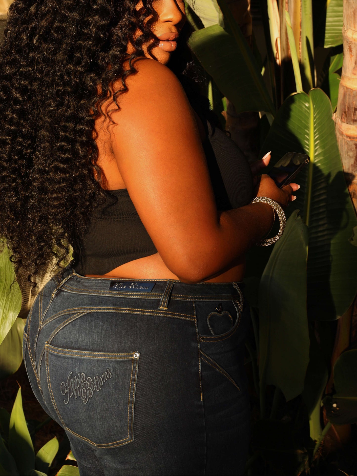 APPLE BOTTOM JEANS - AFJ-4101
FORBIDDEN FIT ANKLE BITER JEAN DARK - 5
