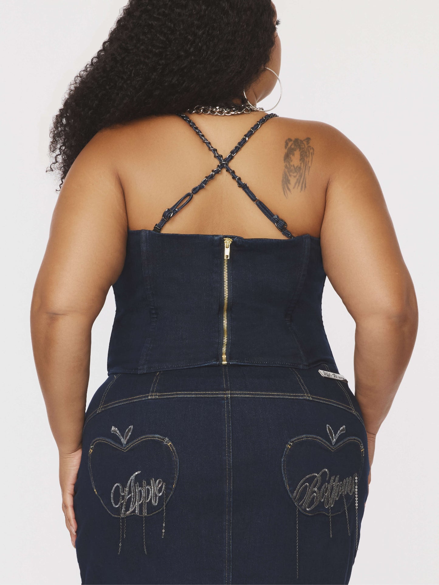 APPLE BOTTOM JEANS - CHAIN LINK BUSTIER - 3