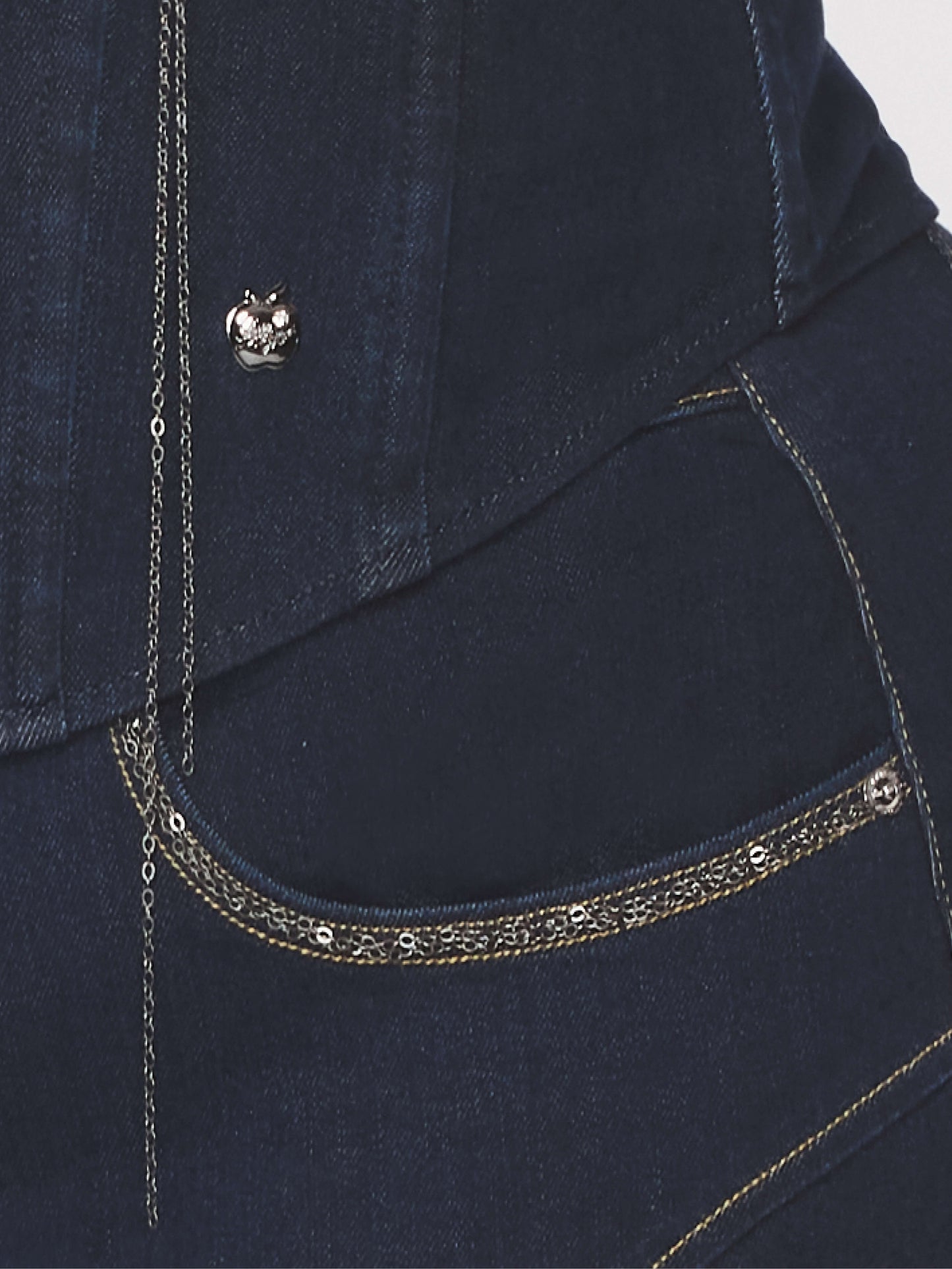 APPLE BOTTOM JEANS - CHAIN LINK BUSTIER - 6