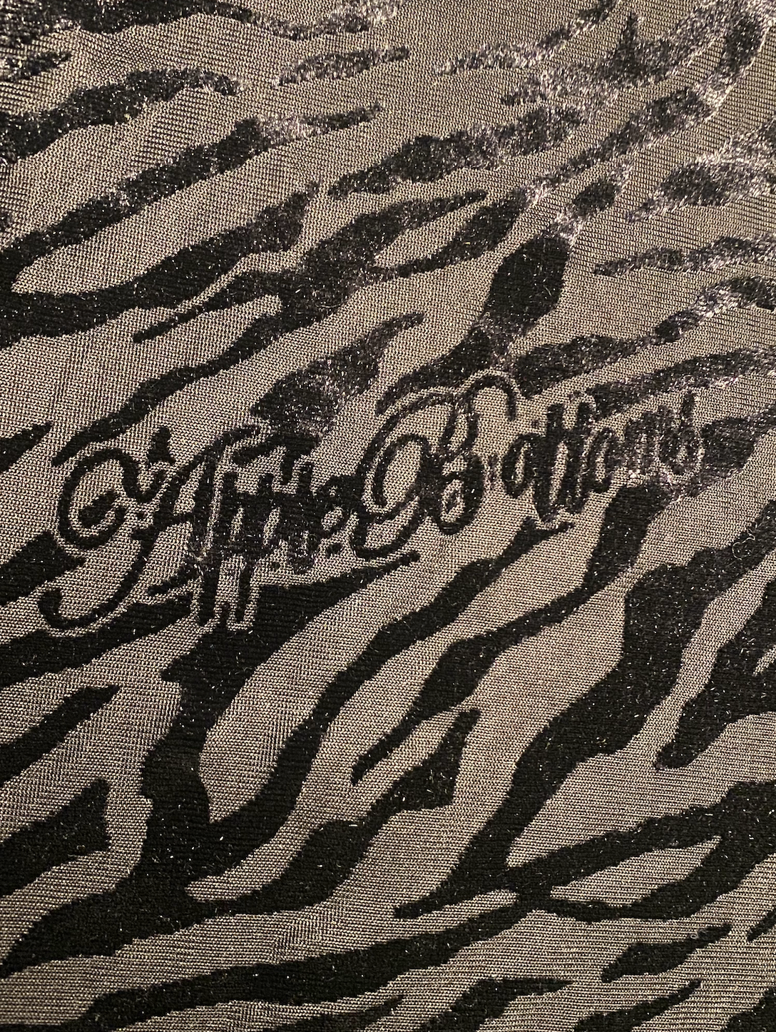 Apple Burnout Little Black Dress