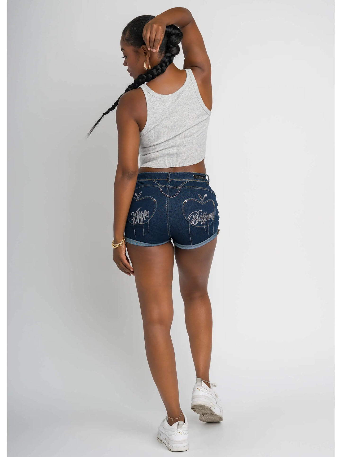 Apple Bottoms Jeans - chain-gang-shorts-4
