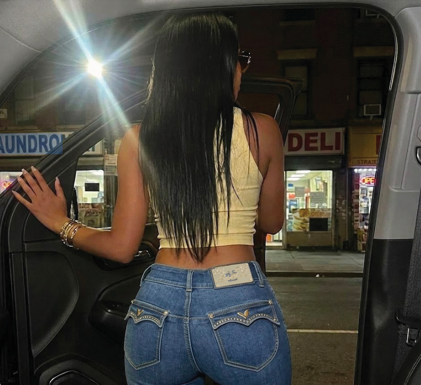 Forbidden Fit Wide Leg Jean - Savage Wash