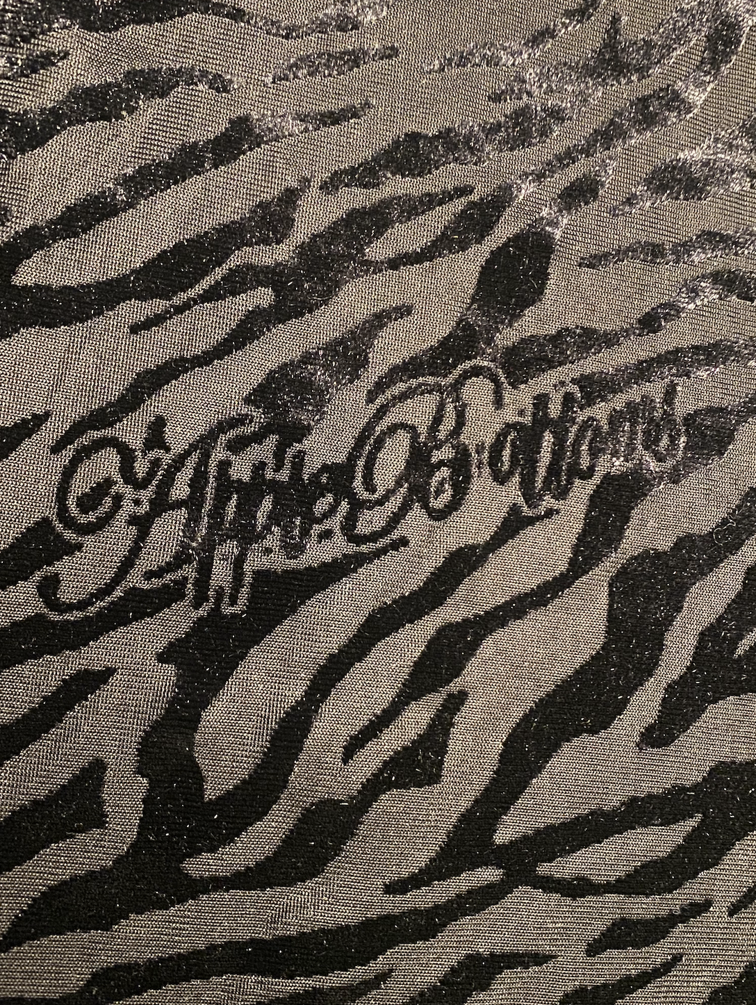 Burnout Bodycon Dress - Black