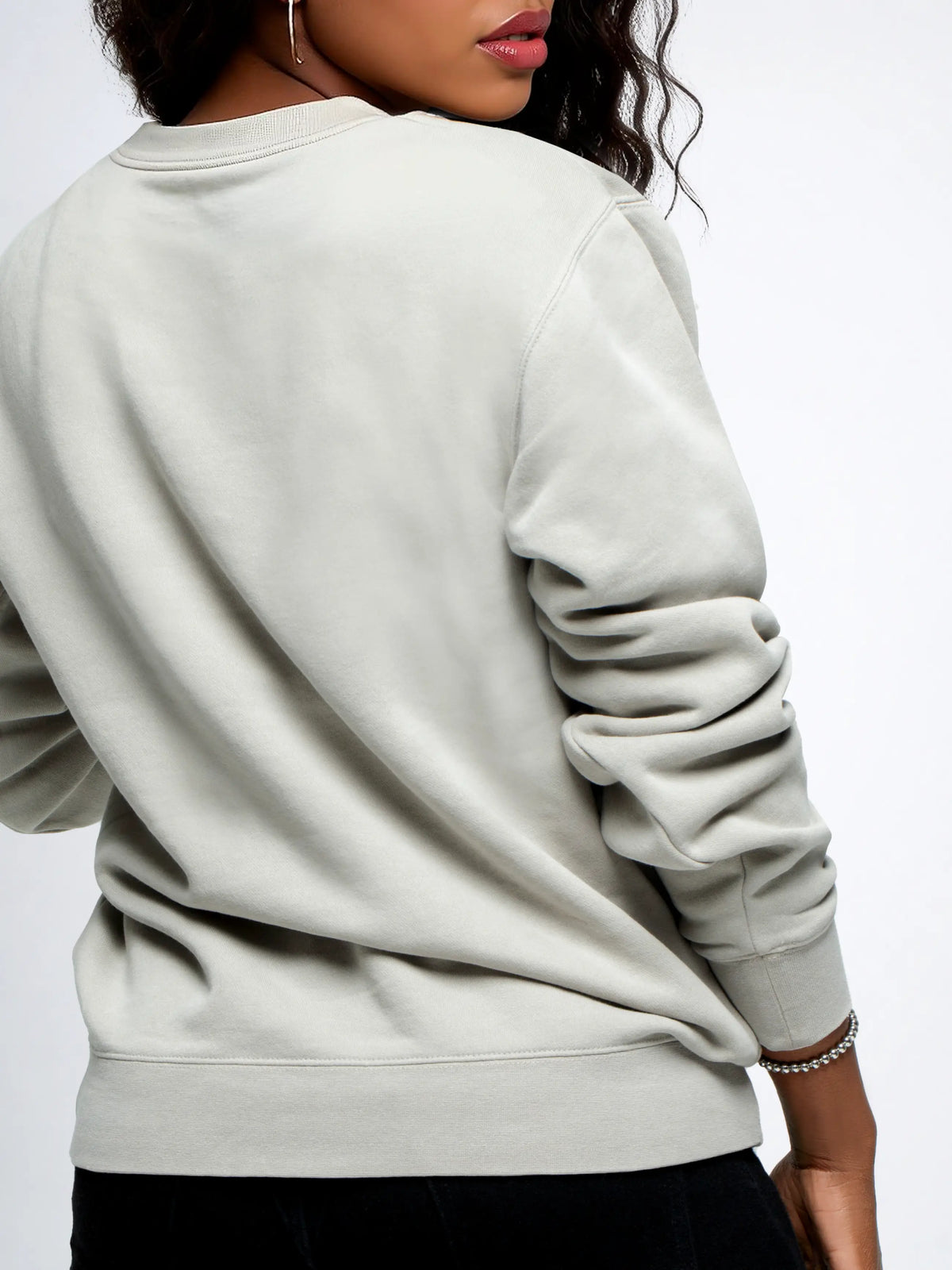 Silver | Apple Bottoms - AFB-4116 - A Crew Sweatshirt - Silver - 5