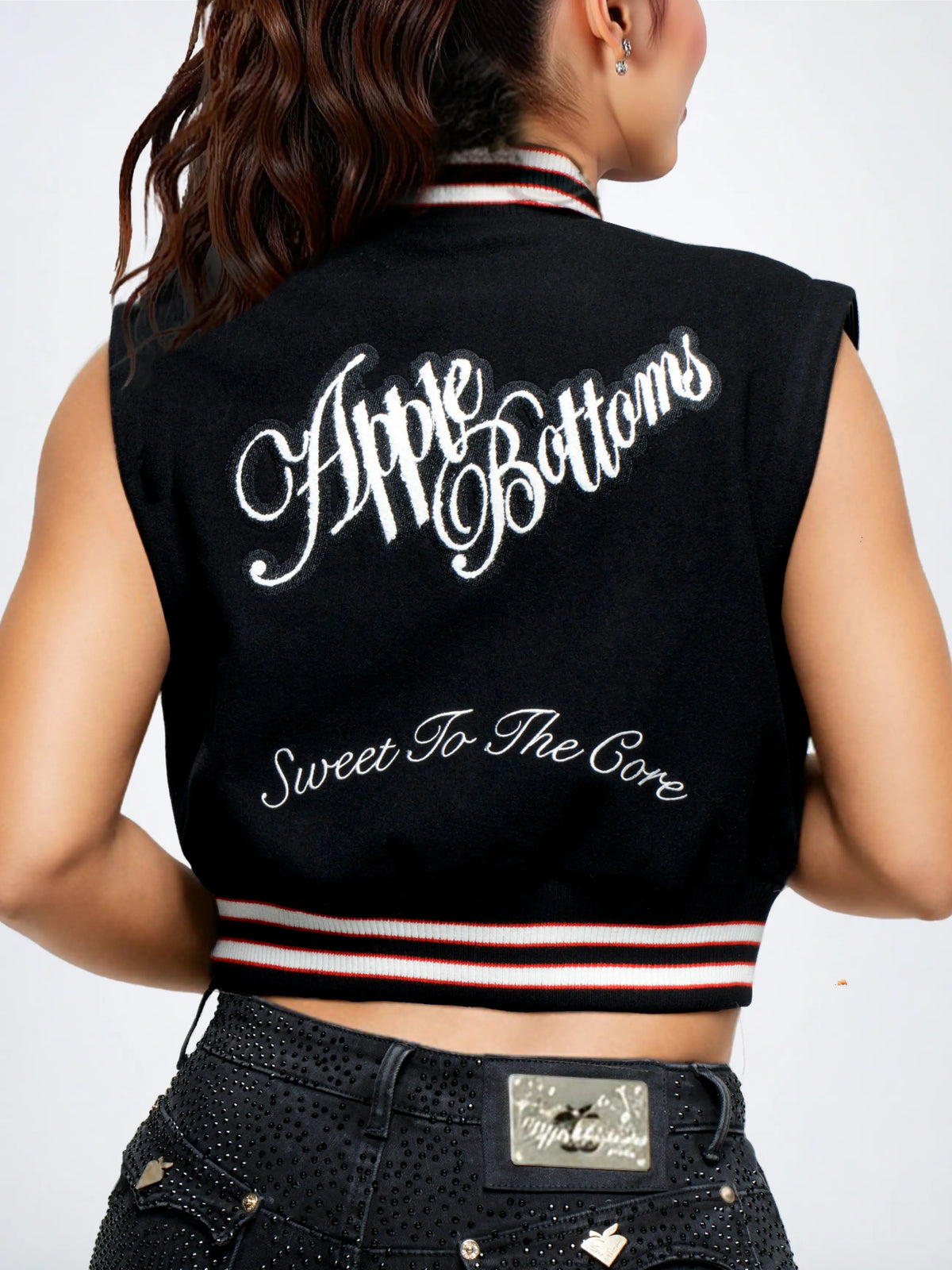 Apple Bottoms - AFK-4122 - Apple Varsity Jacket / Vest - 3