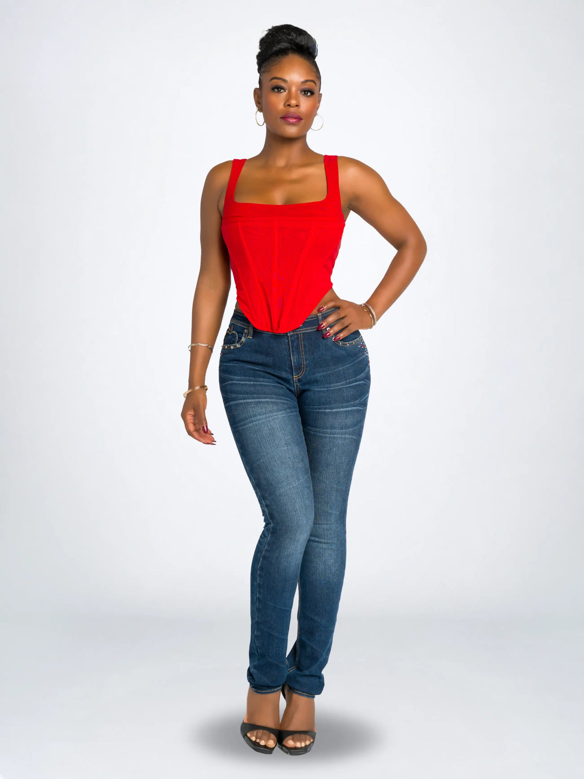 Apple Bottoms - AHJ-4156 - Sweet Heart Jean - 4