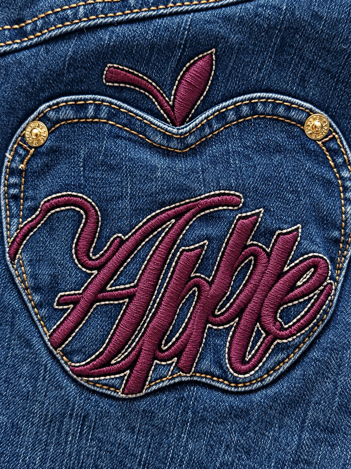 Grape | Apple Bottoms - AHJ-4182 - Signature Apple Pocket Jean - Grape - 6