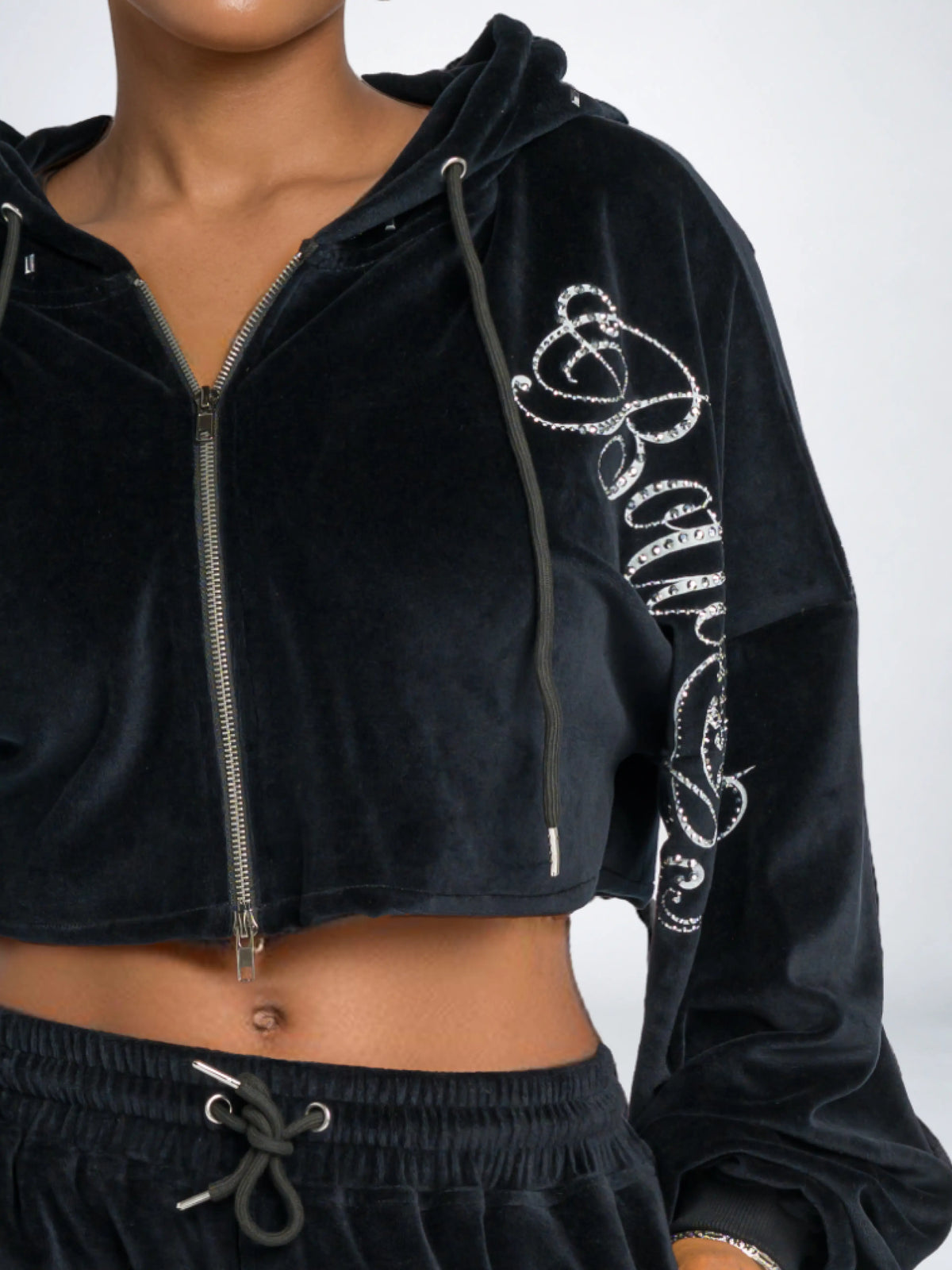 Velour Track Jacket