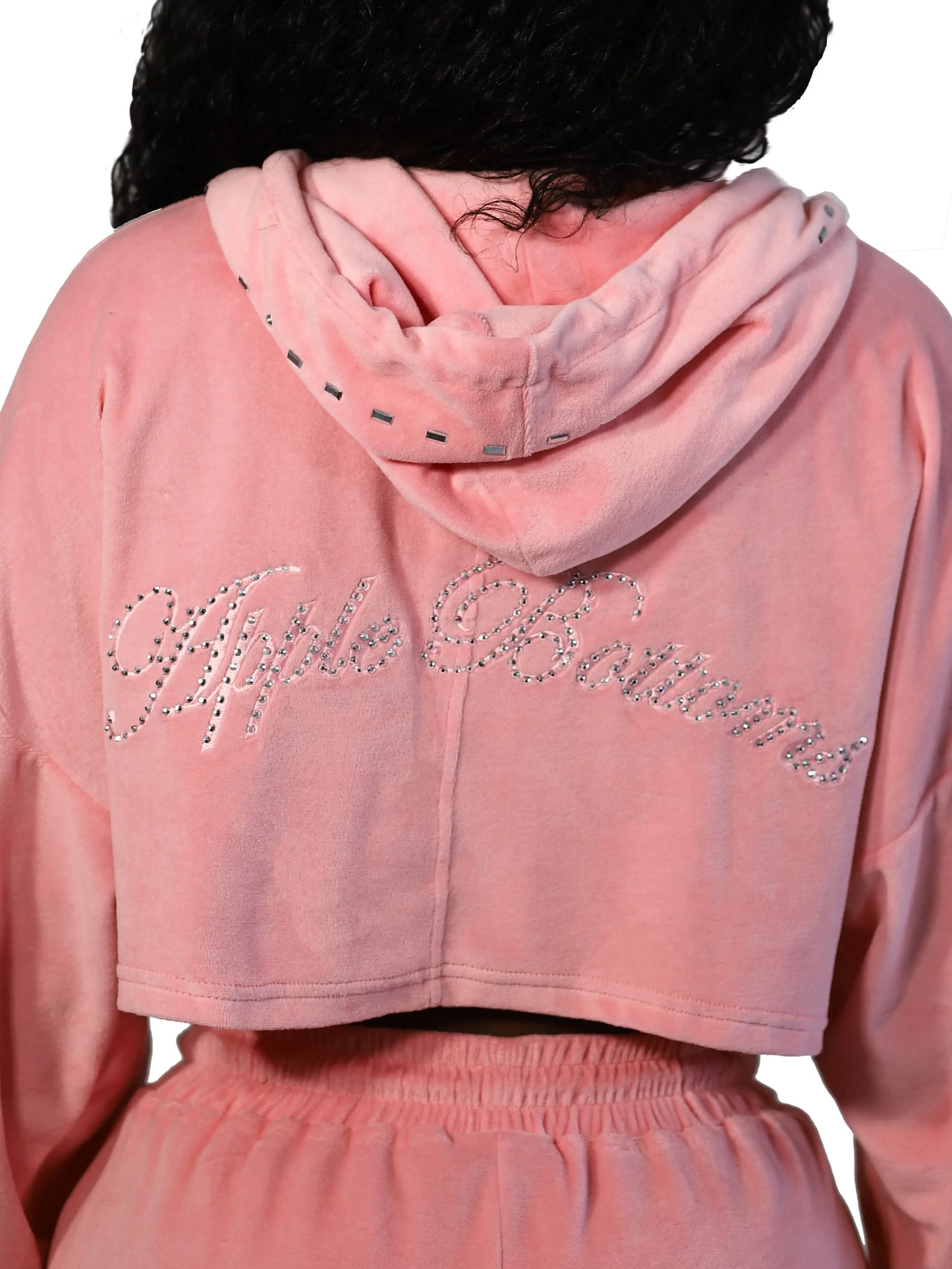 Apple Bottoms - AHK-4252 - Velour Jacket Pink - 5