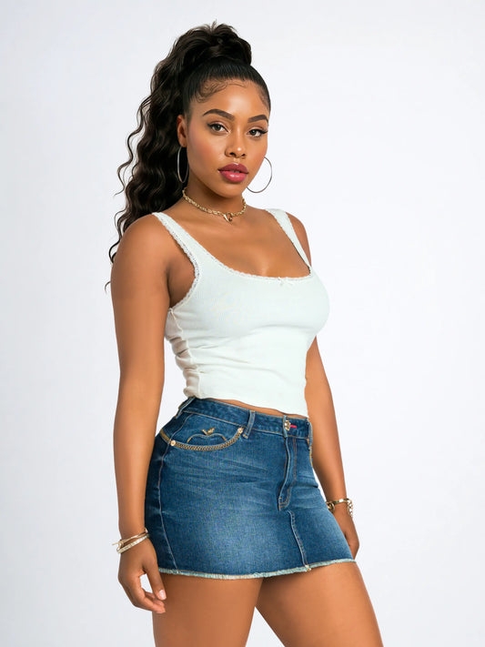 Apple Bottoms - ASJL-4183 - Apple Pocket Skirt - 1