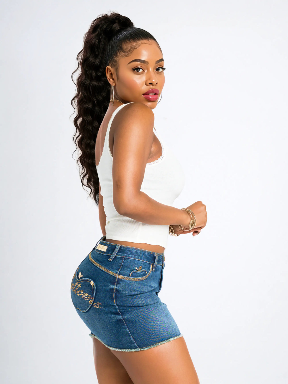 Apple Bottoms - ASJL-4183 - Apple Pocket Skirt - 4