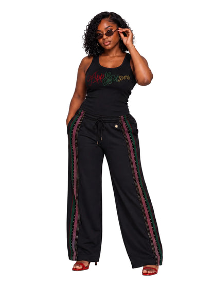 Apple Bottoms - ASK-4262 - Legacy Side Stripe Jogger- 1