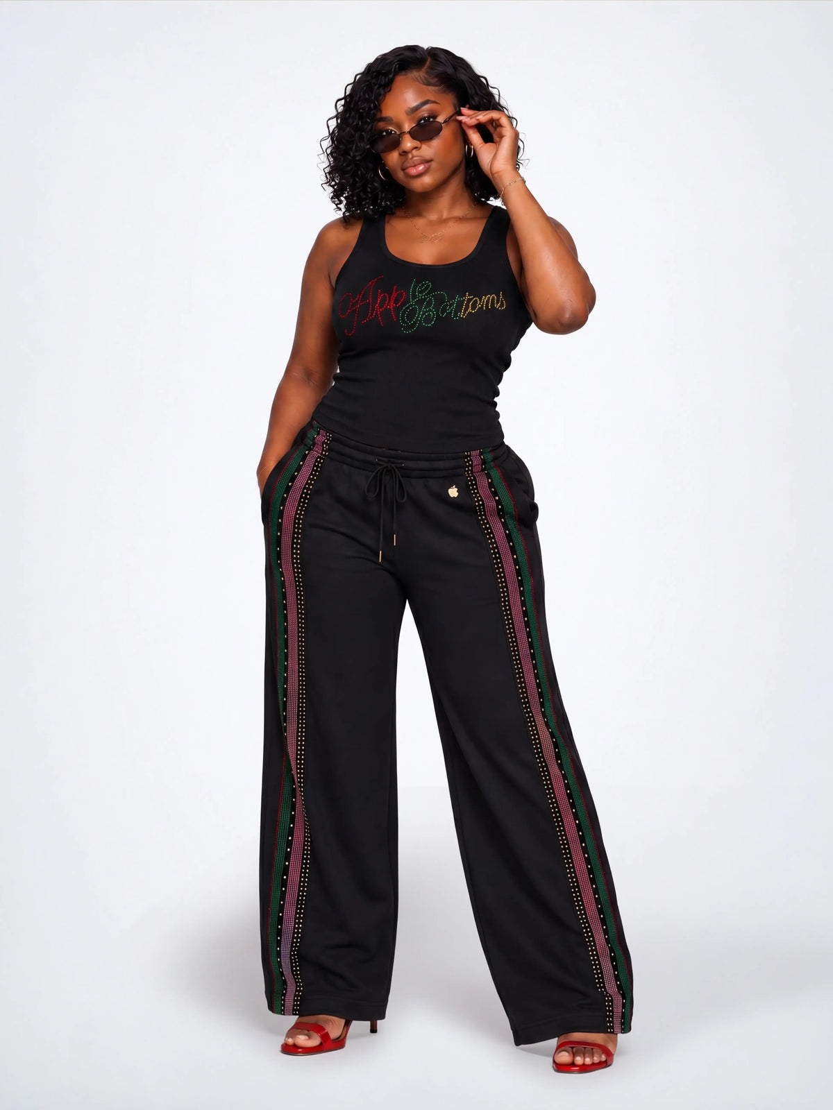 Apple Bottoms - ASK-4262 - Legacy Side Stripe Jogger- 2