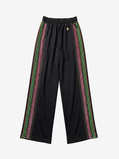 Apple Bottoms - ASK-4262 - Legacy Side Stripe Jogger- Front