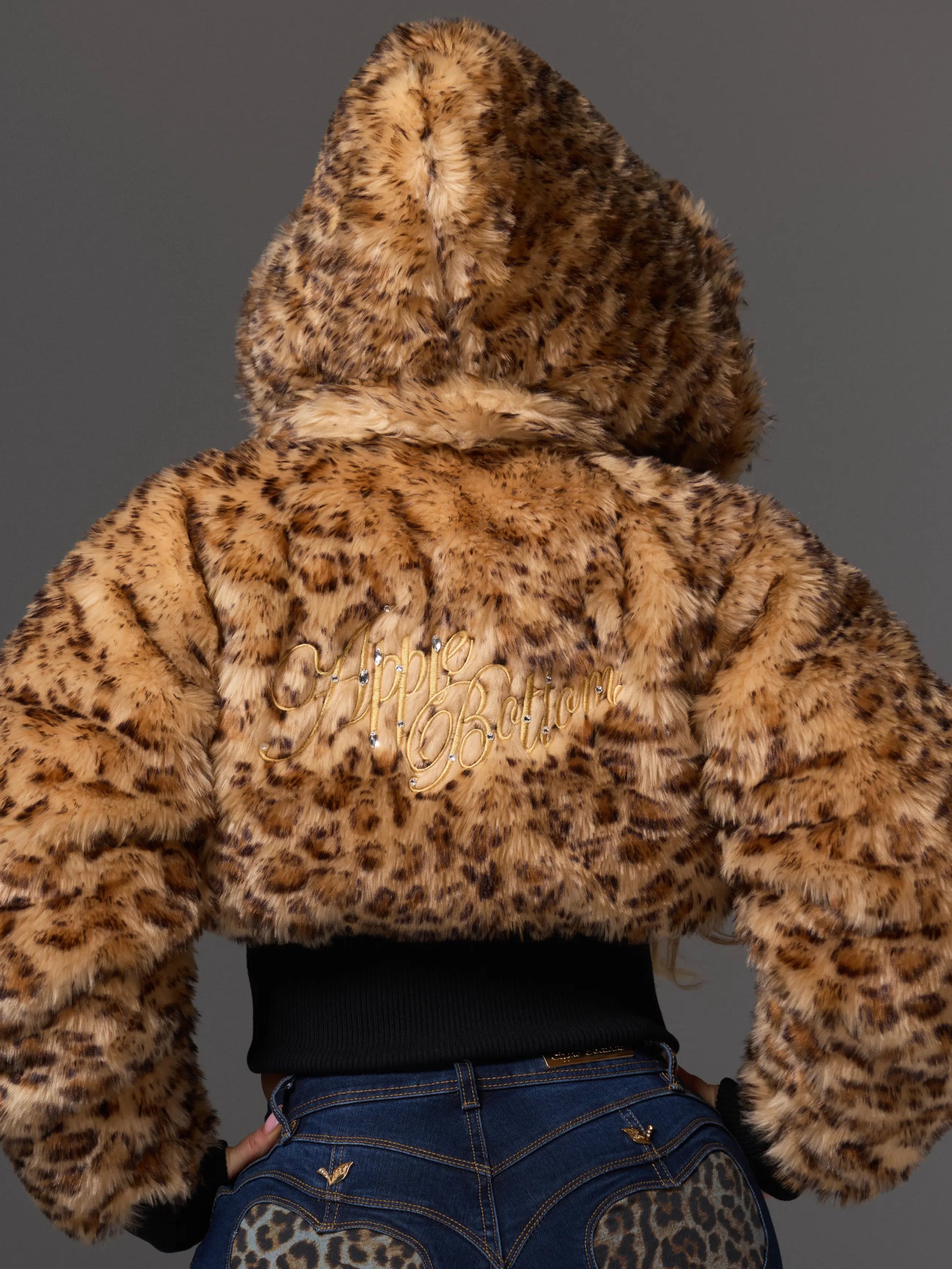 Apple Bottoms - Reversible Fur/Nylon Puffer - 6