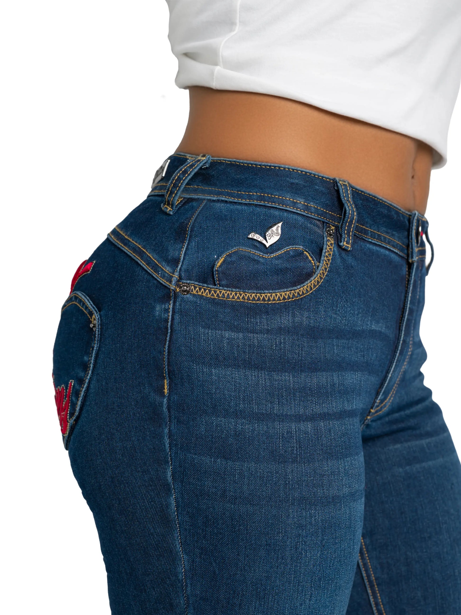 Apple Bottoms - Signature Apple Pocket Jeans - 9