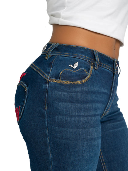 Apple Bottoms - Signature Apple Pocket Jeans - 9