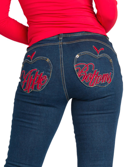 Apple Bottoms - Signature Apple Pocket Jeans - 5