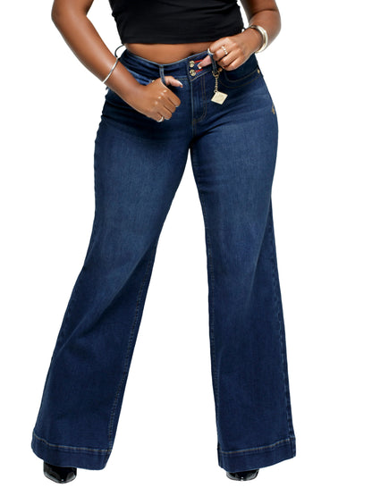 Apple Bottoms Jeans - Forbidden Fit Wide Leg - 1