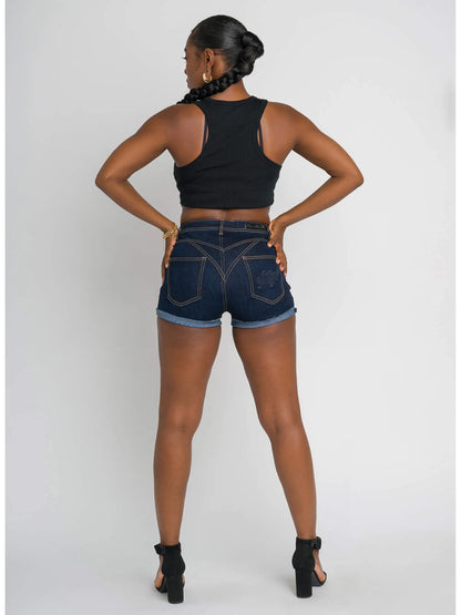 Apple Bottoms Jeans - forbidden-roll-cuff-shorts-4