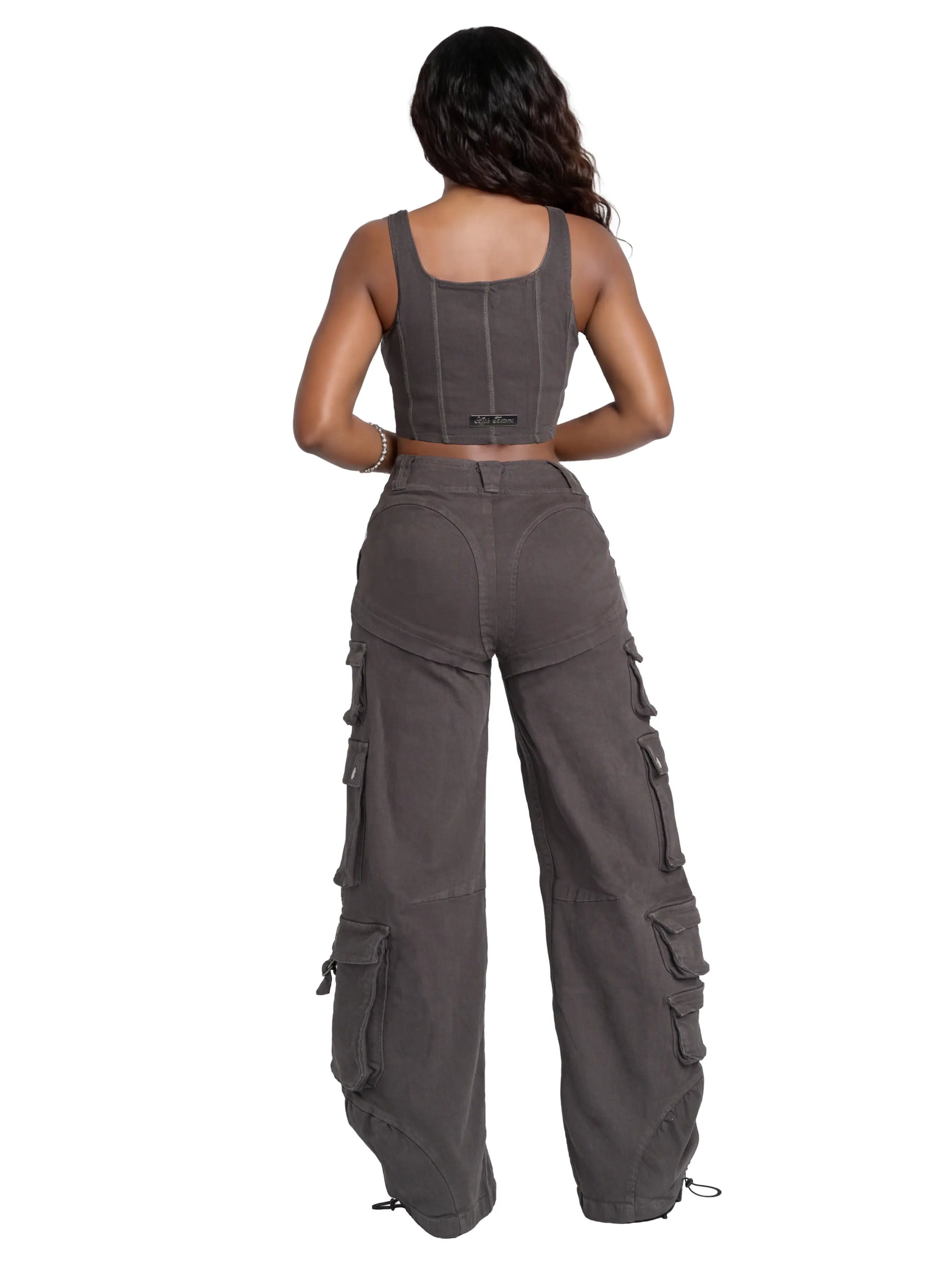 Apple Bottoms - Stretch Twill Loaded Cargo Pants 5