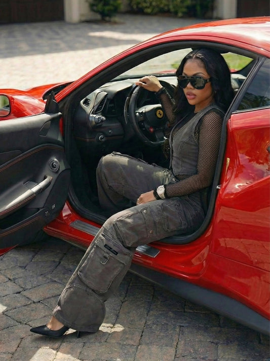 Apple Bottoms - Stretch Twill Loaded Cargo Pants - UGC - 1