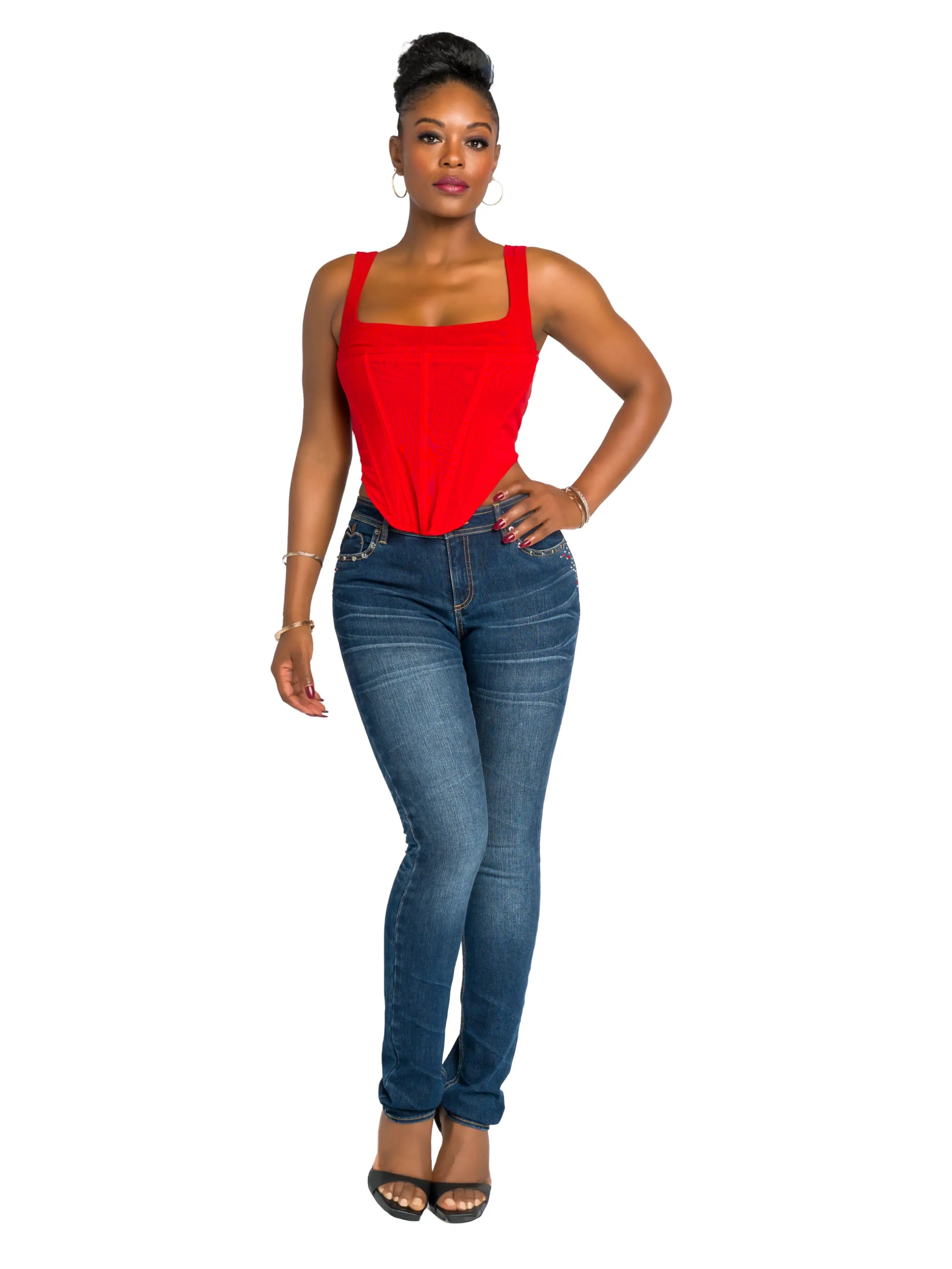 Apple Bottoms - AHJ-4156
Valentines Sweet Heart Jean - 2