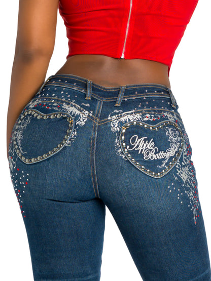 Apple Bottoms - AHJ-4156
Valentines Sweet Heart Jean - 6