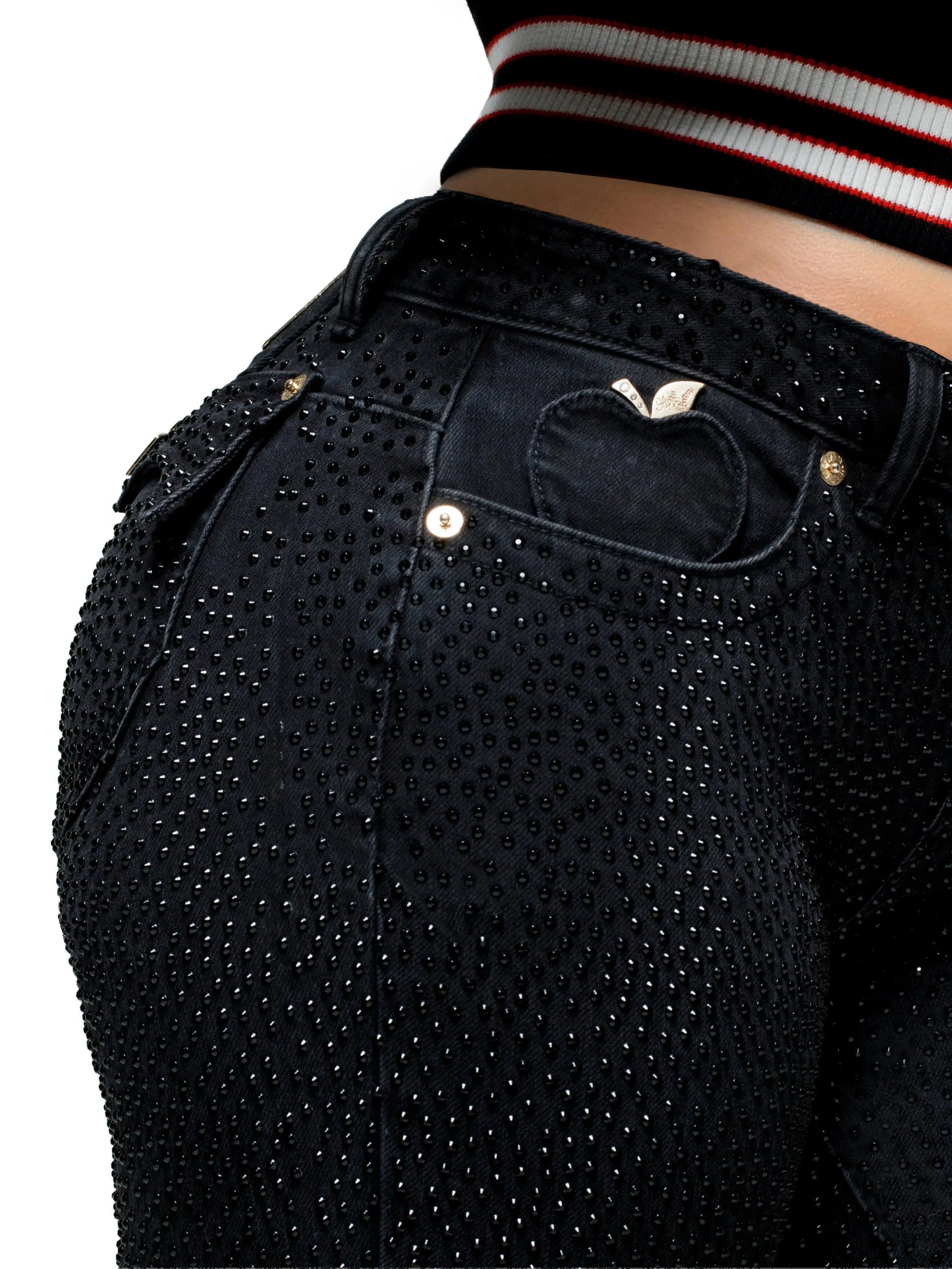 Rain on Me Jean - Black